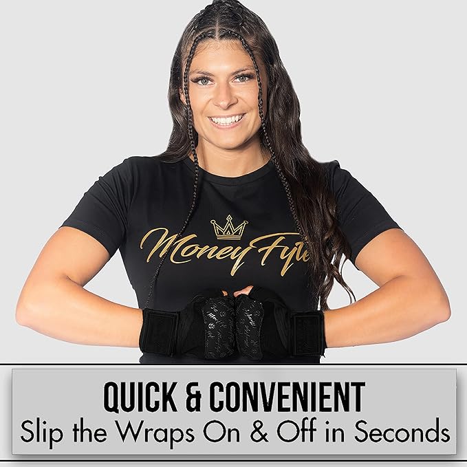 Quick Gel Boxing Wraps Under Boxing Gloves - Kickboxing MMA Muay Thai - Fist, Knuckle, Wrist Wrap Protection Inner Glove Hand Wraps - Men Women Kids