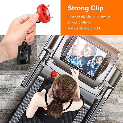 Treadmill Magnet Safety Key for Most of Proform, Image, Weslo, Reebok, Epic, Golds Gym, Freemotion, and Healthrider Treadmills