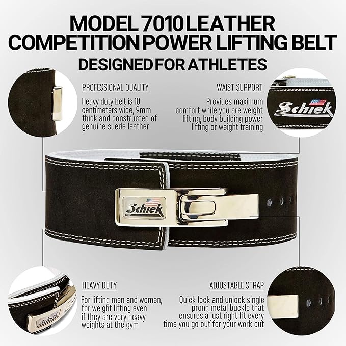 Schiek Sports 7010 Lever Competition Power Weight Lifting
