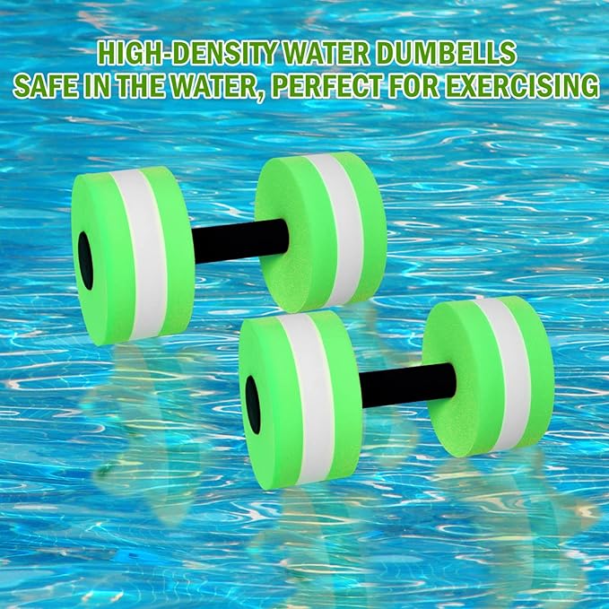 Aquatic Dumbells Set of 2 Water Dumbells Pool