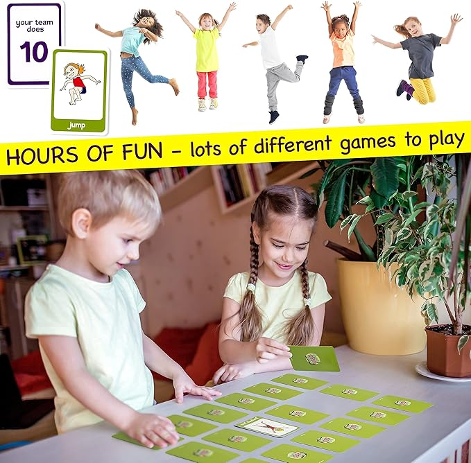 Exercise Cards for Kids - Kids Exercise Equipment