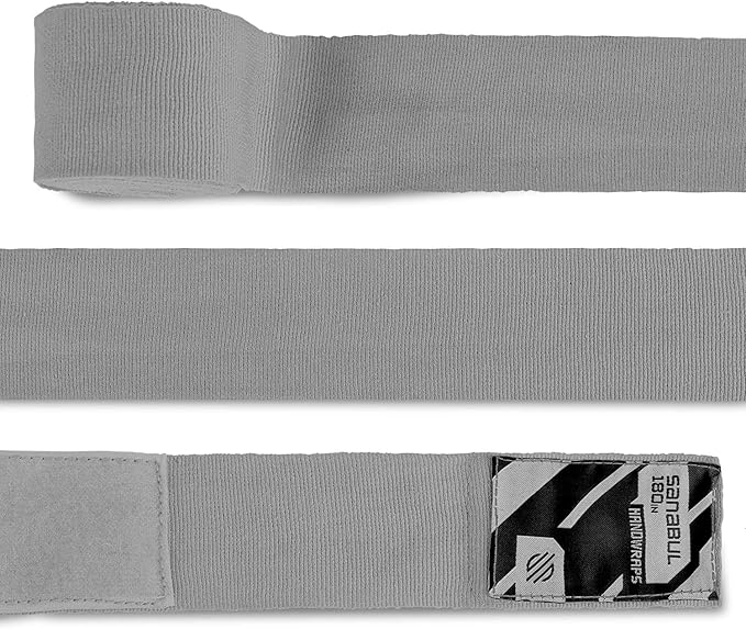 Sanabul Elastic 180 inch Boxing Hand Wraps for Boxing Gloves Muay Thai Kickboxing MMA Wraps for Men & Women