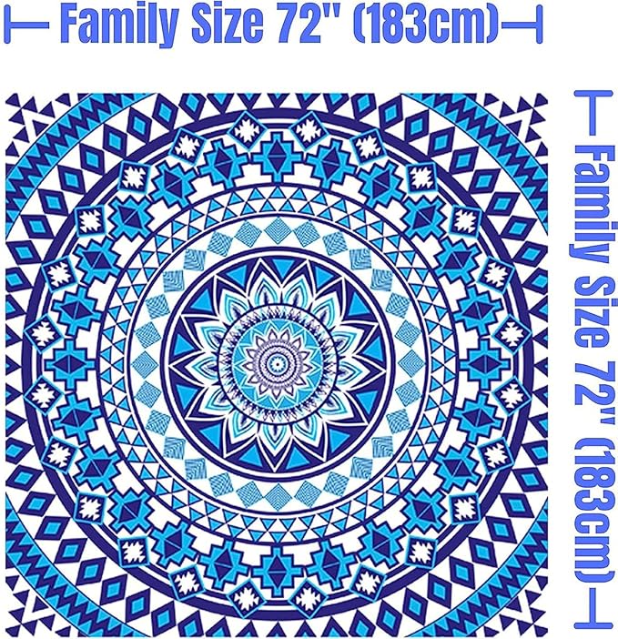 Elite Trend Microfiber Beach Towel - XXL 72x72