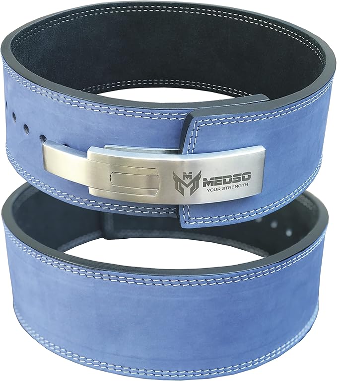 Weight Lifting 100% Pro Genuine Leather Lever Belt 10mm Thick 4” Wide