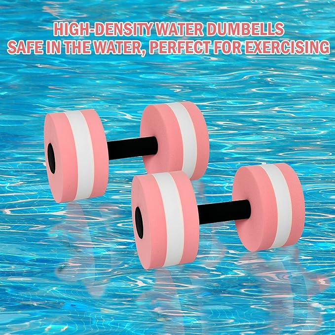 Aquatic Dumbells Set of 2 Water Dumbells Pool