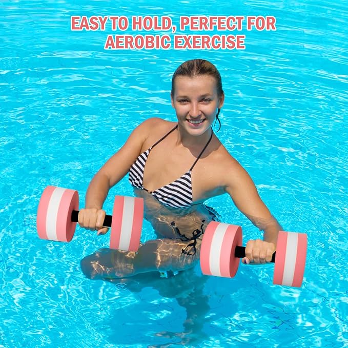 Aquatic Dumbells Set of 2 Water Dumbells Pool