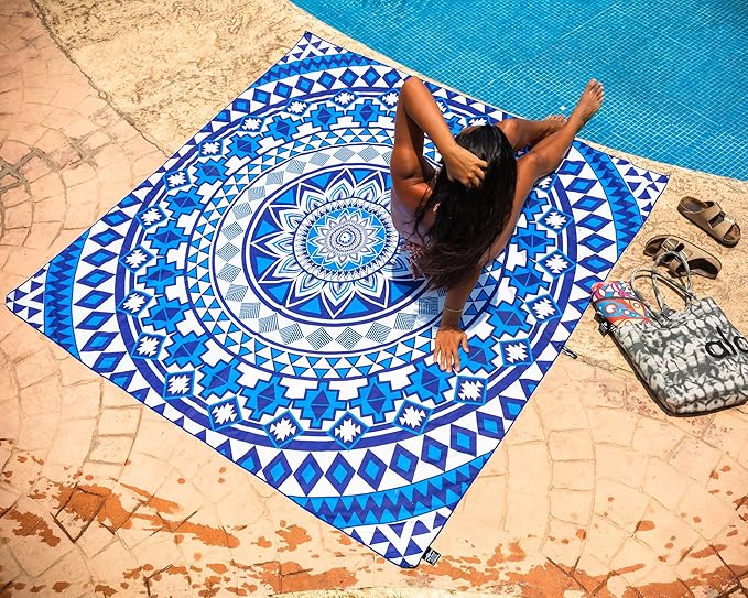 Elite Trend Microfiber Beach Towel - XXL 72x72