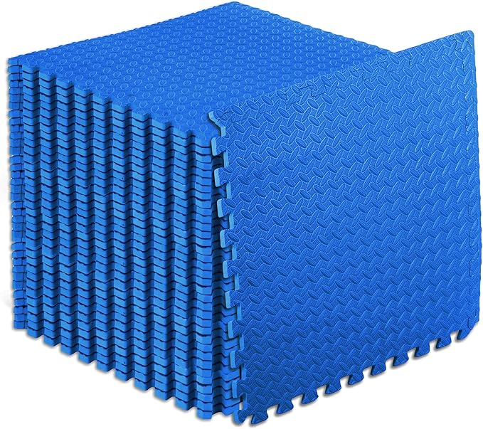 ProsourceFit Puzzle Exercise Mat ½ in