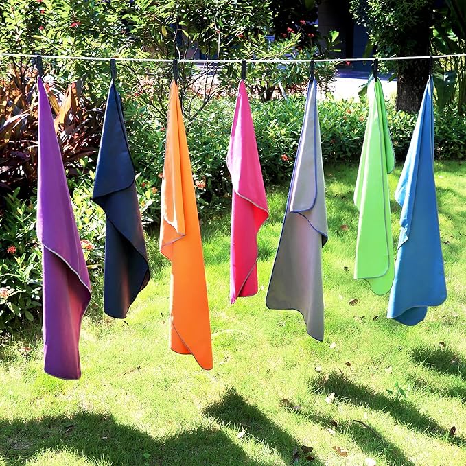 SYOURSELF 2 Pack Microfiber Towel Bath(XL:72"x32"+12"x24")