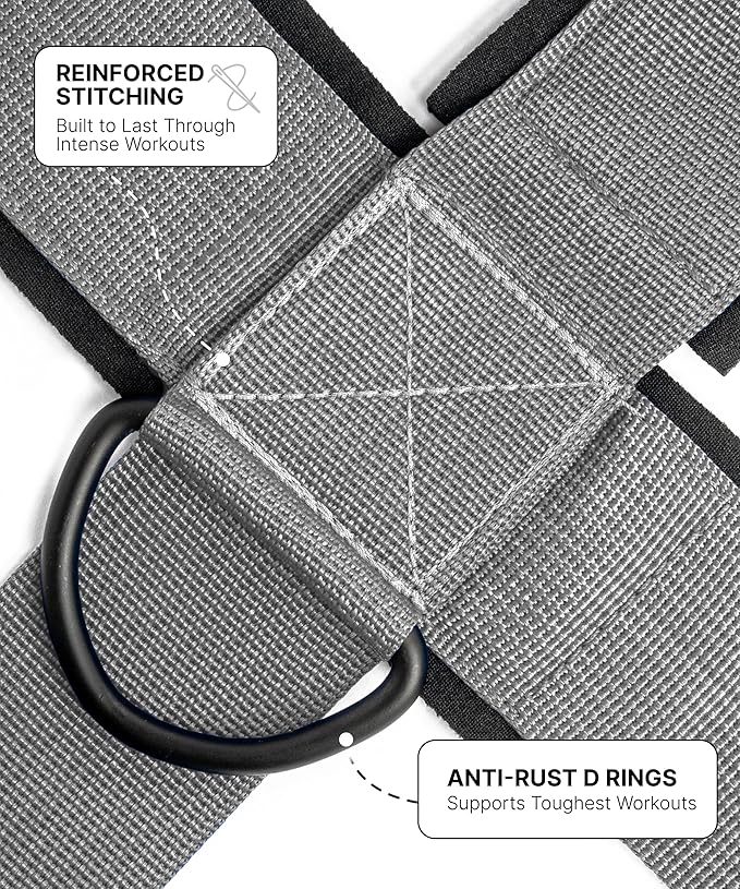 DMoose Neck Harness for Weight Lifting - 30" Heavy Duty Steel Chain - Neck Exerciser, Trainer & Strengthener for Injury Recovery Support & Workout- Adjustable Head & Chin Strap