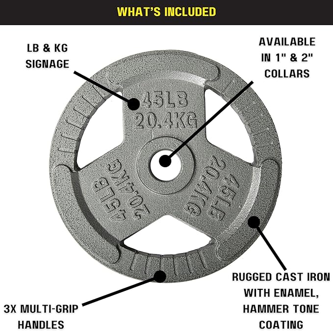 HulkFit 1 inch and 2 inch Cast Iron