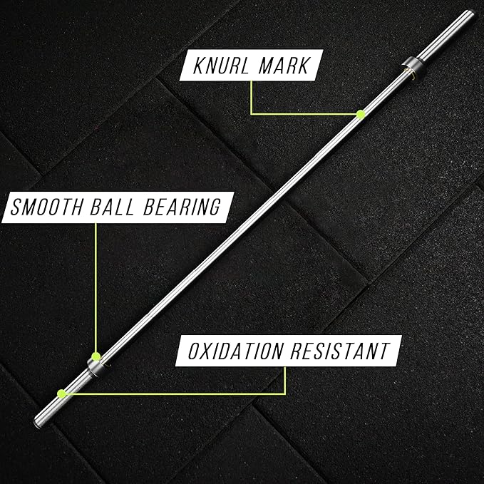 Invictus Men’s Barbell (7FT) (44LBS Bar Weight) (1500LBS