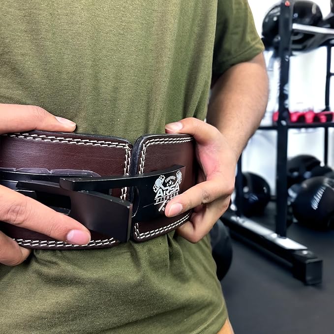 Weightlifting Adjustable Lever Belt for Men & Women 10MM Thickness 4" Width