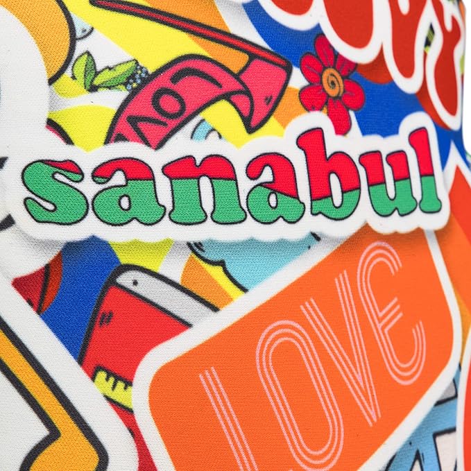 Sanabul Sticker Bomb Adult Boxing Gloves Kickboxing MMA training Punching Heavy Bag
