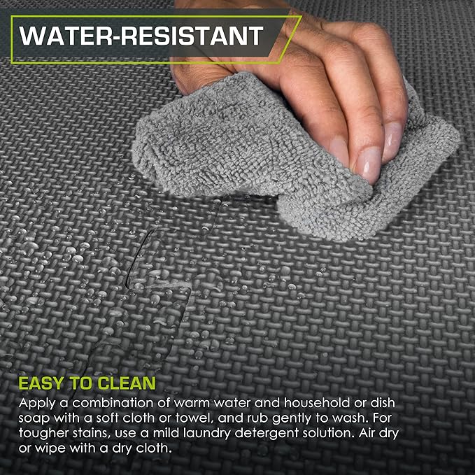ProsourceFit Extra Thick Puzzle Exercise Mat ¾” and 1"