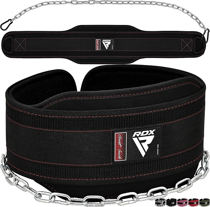 RDX Dip Belt for Weight Lifting 36 Inch 6” Padded