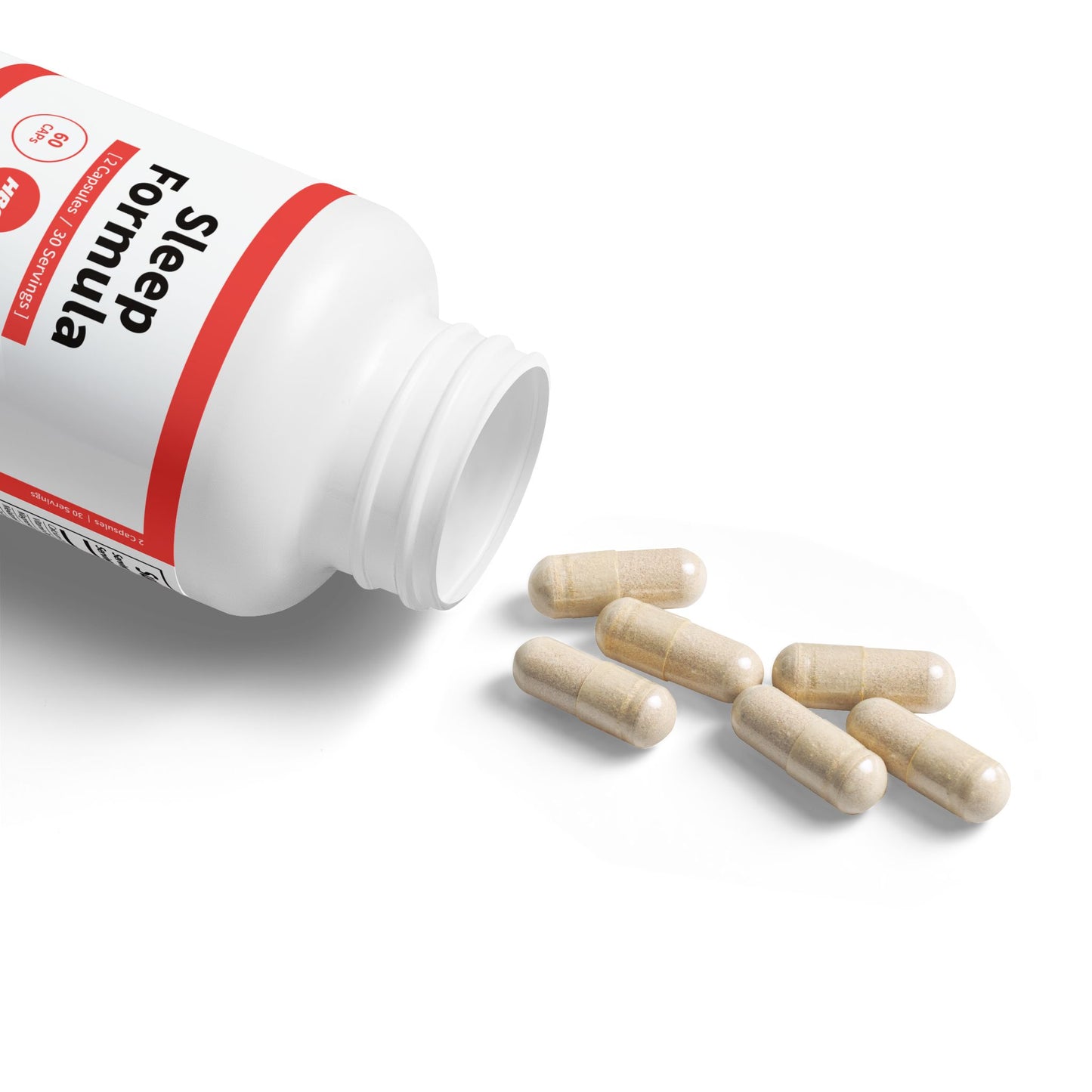 HBS, Sleep Supplement (60 Vegetable Capsules)