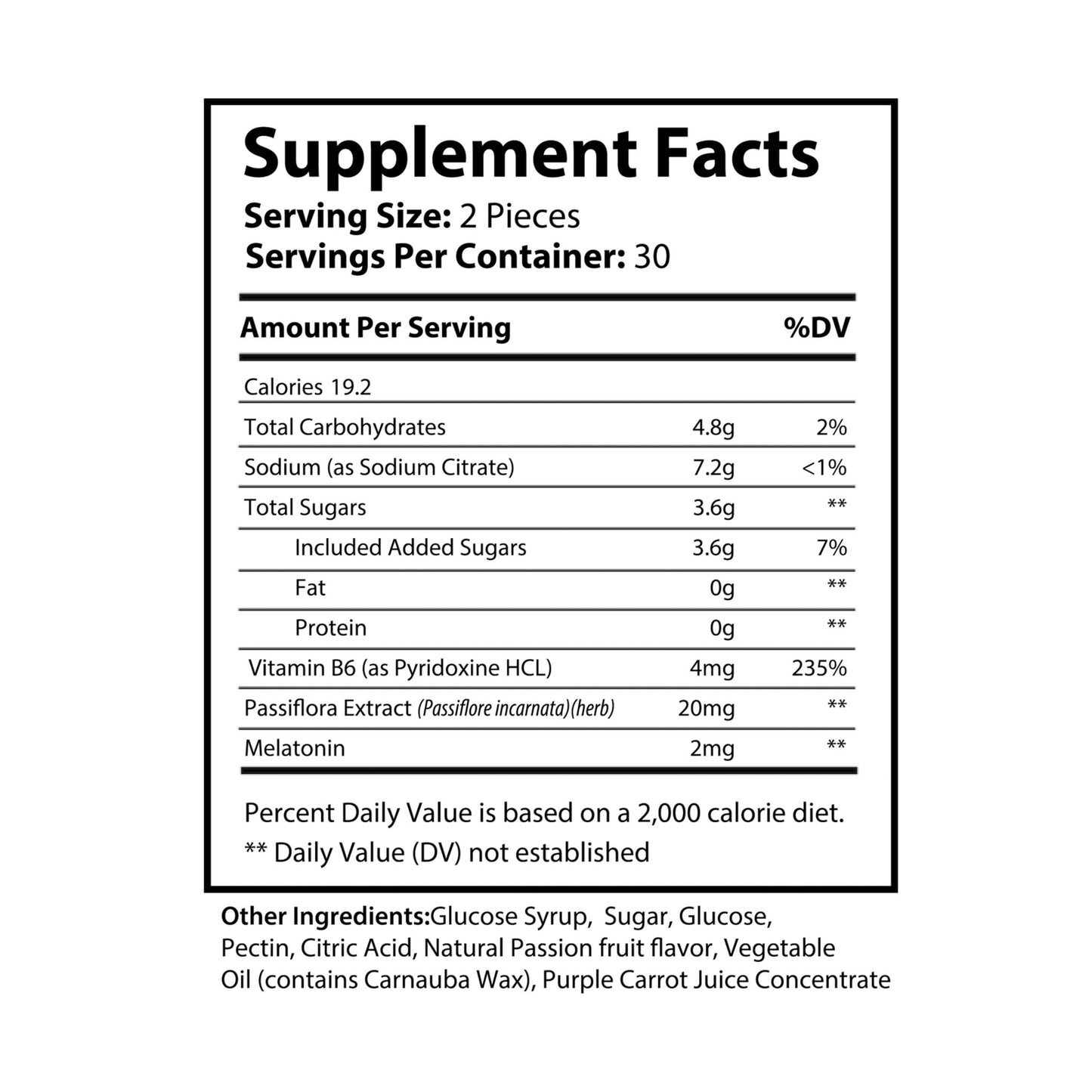 HBS, Sleep Well Gummies, Multiple Fruits (60 Gummies)