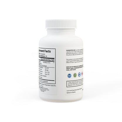 HBS, Probiotics Supplement (60 Vegetable Capsules)