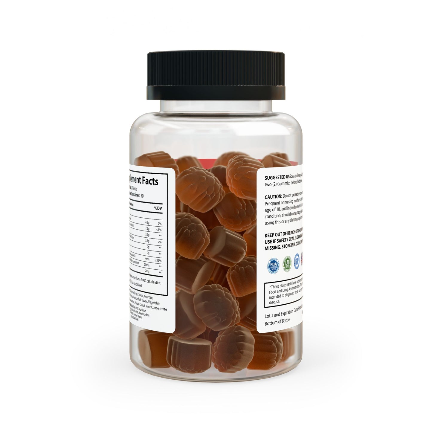 HBS, Sleep Well Gummies, Multiple Fruits (60 Gummies)