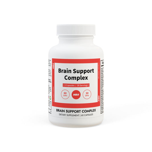 HBS, Brain Support Complex Supplement (60 Vegetable Capsules)
