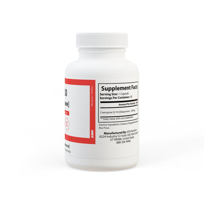 HBS, CoQ10 (Ubiquinone) Supplement (30 Vegetable Capsules)