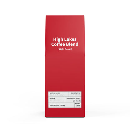 HBS, High Lakes Coffee Blend (Light Roast), Red Package