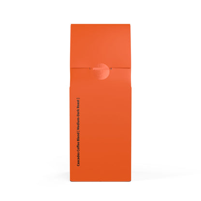 HBS, Cascades Coffee Blend (Medium-Dark Roast), Tangerine Package