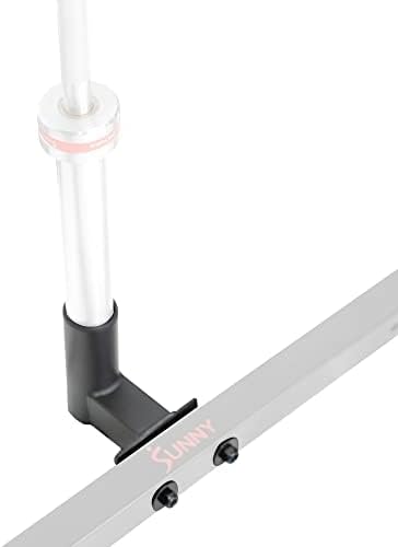 Sunny Health & Fitness Power Cage Squat Rack Upgrade Attachments, Dip Bar, Plate Bar Holder, Belt Squat, J Hook, Lat, Adapter, U Ring, Pull Up Bar, Landmine, Captain's Chair, Tricep Rope For Home Gym