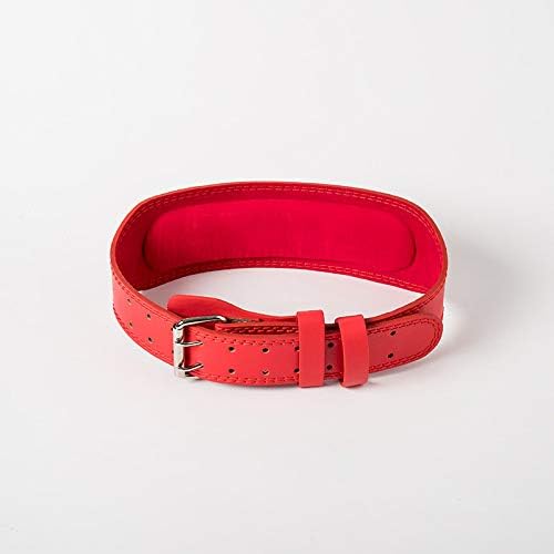 Weight Lifting Belt for Fitness Gym-Adjustable Pu Leather