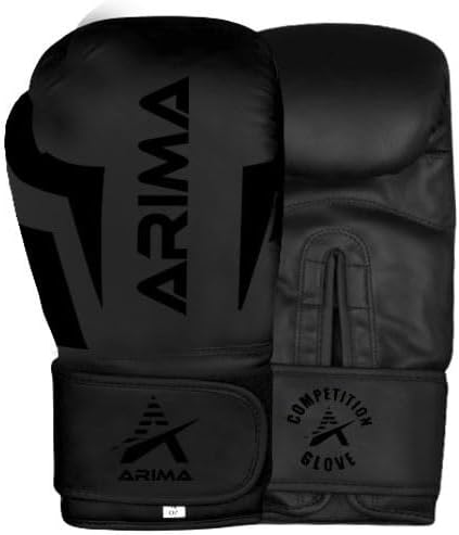 Boxing Gloves - Premium PU Leather, Heavyweight - Ideal for Boxing, Kickboxing, Muay Thai & Fitness Training