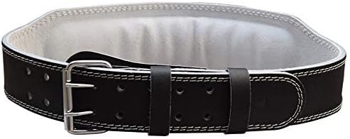 MRX Weight Lifting Belt Genuine Leather - 4 8mm Thick