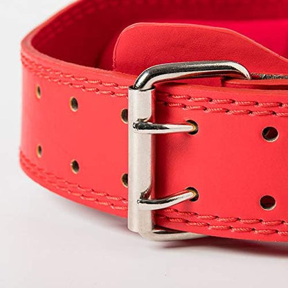 Weight Lifting Belt for Fitness Gym-Adjustable Pu Leather
