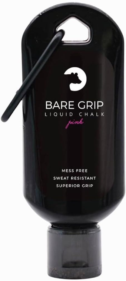 Pink Liquid Chalk for Weightlifting, Gymnastics, Rockclimbing, All Activities, Sweat Resistant for Superior Grip