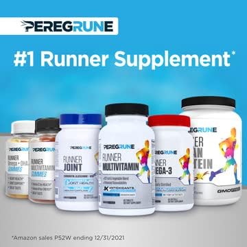 Runner Protein (Vanilla) – Plant-Based Protein Powder for Drinks & Shakes – 21g Protein with 9 Essential Amino Acids - Post-Running Workout – GMP Certified Running Supplement - 30 Servings