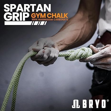 Spartan Grip Loose Chalk Bag Refill - 14.1oz - Premium Sports Chalk for Enhanced Grip - Ideal for Weightlifting, Climbing, Gymnastics, and More