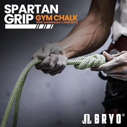 Spartan Grip Loose Chalk Bag Refill - 14.1oz - Premium Sports Chalk for Enhanced Grip - Ideal for Weightlifting, Climbing, Gymnastics, and More