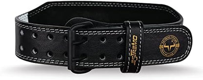 ESTREMO Weight Lifting Belt Leather courted Power Lifting 4 Inches