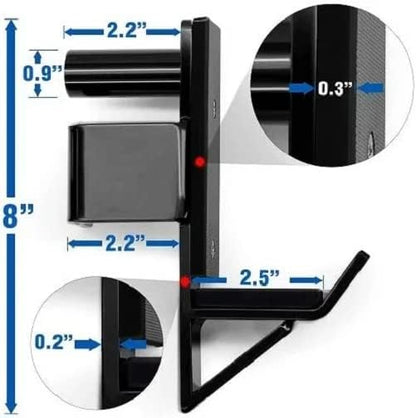 Yes4All Power Rack Accessories J-Hooks 2x2 2x2 and 2x2 /