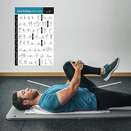 NewMe Fitness Workout Posters for Home Gym -