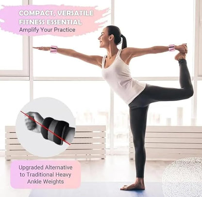 Premium & Versatile, Weights for Women at Home, At Home Workout Equipment, Pesas para Ejercicios, Weights for Men, WeightsSet, YogaSets, Ankle Weights, Arm Weights, Fitness Gifts, Pilates Gifts, Wrist & Ankle Weights- Set of 2(1LB Each)