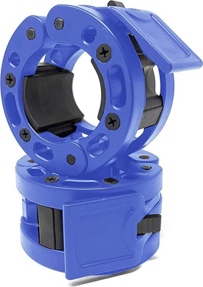 Clout Fitness Olympic Barbell Clamps Collars Quick Release 2 Inch