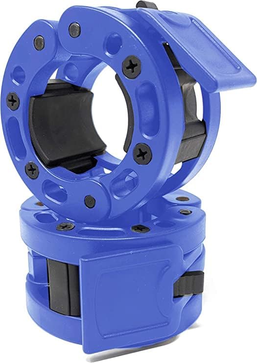 Clout Fitness Olympic Barbell Clamps Collars Quick Release 2 Inch