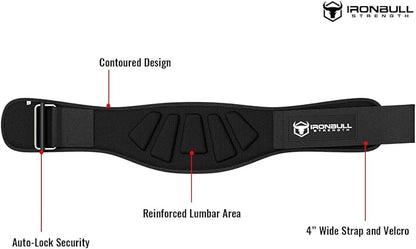 JP Weightlifting 6" Belt for Limber Back Support