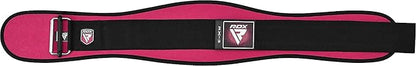 RDX Women Weight Lifting Belt 6.5” Curved Padded