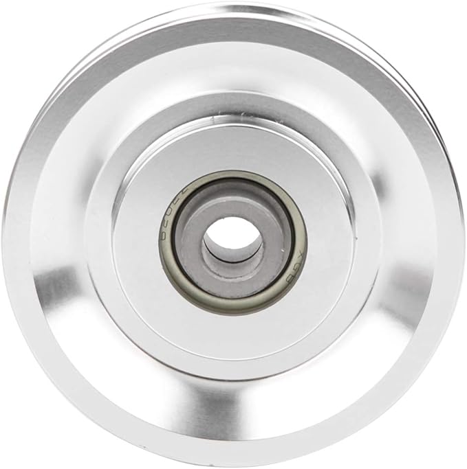 Yctze Aluminium Alloy Pulley, 3 Bearing 75mm, Fitness Exercise Hardware for Cable Machine Gym, Weight Training Equipment Accessories for Home Garage (Diameter 80mm)
