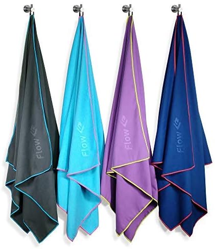 Flow Hydro Sport Towel - Microfiber Quick Dry