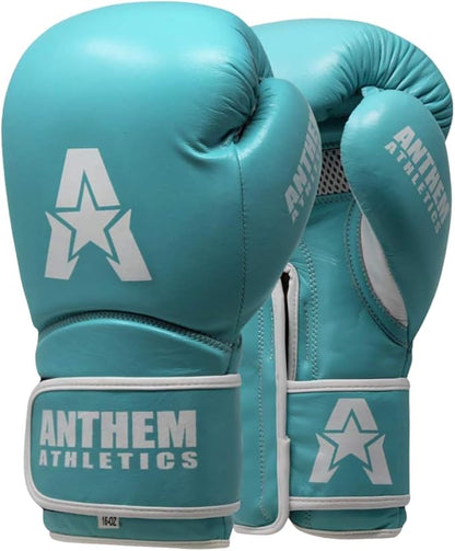 Anthem Athletics Stormbringer Full Grain Leather Boxing Gloves Men Women Muay Thai Gloves 12 oz 14 oz or 16 oz Boxing Gloves