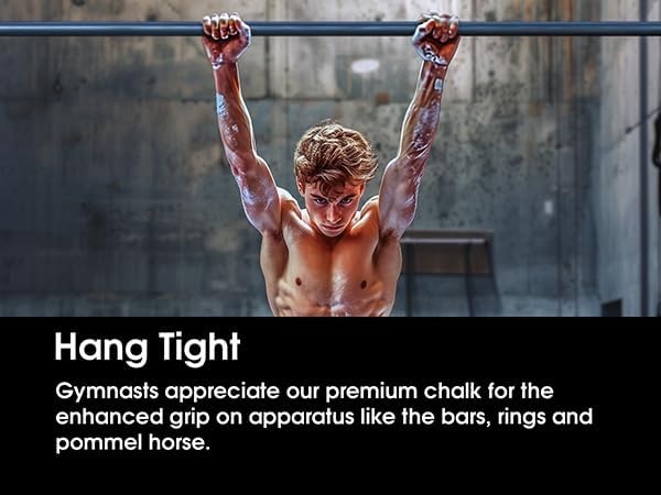 Cannon Sports Magnesium Carbonate Gym Chalk- Blocks, Liquid, & Powder Options - Sweatproof Grip, Blister Prevention for Workout, Weightlifting, Gymnastics, Rock Climbing