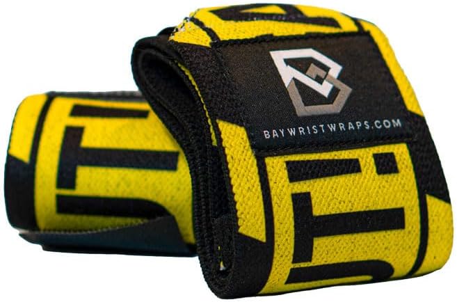 Weightlifting Workout Wrist Brace - Adjustable, One Size Fits All - Comfort Wrist Wraps for Weightlifting with Thumb Loop, Lifting Wrist Straps